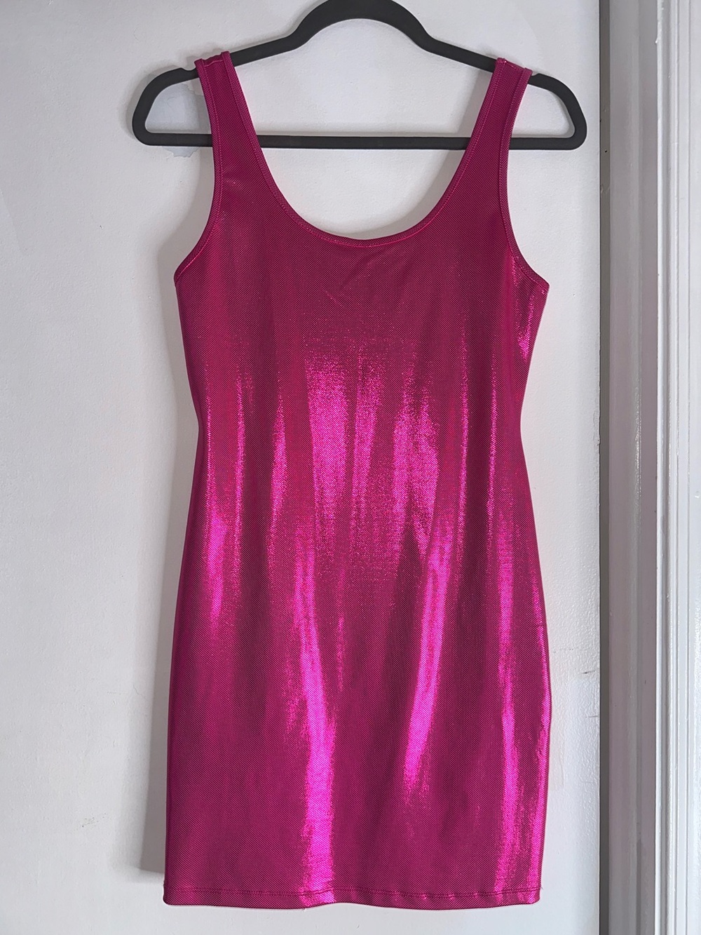 Forever 21 Hot Pink Bodycon Mini Dress